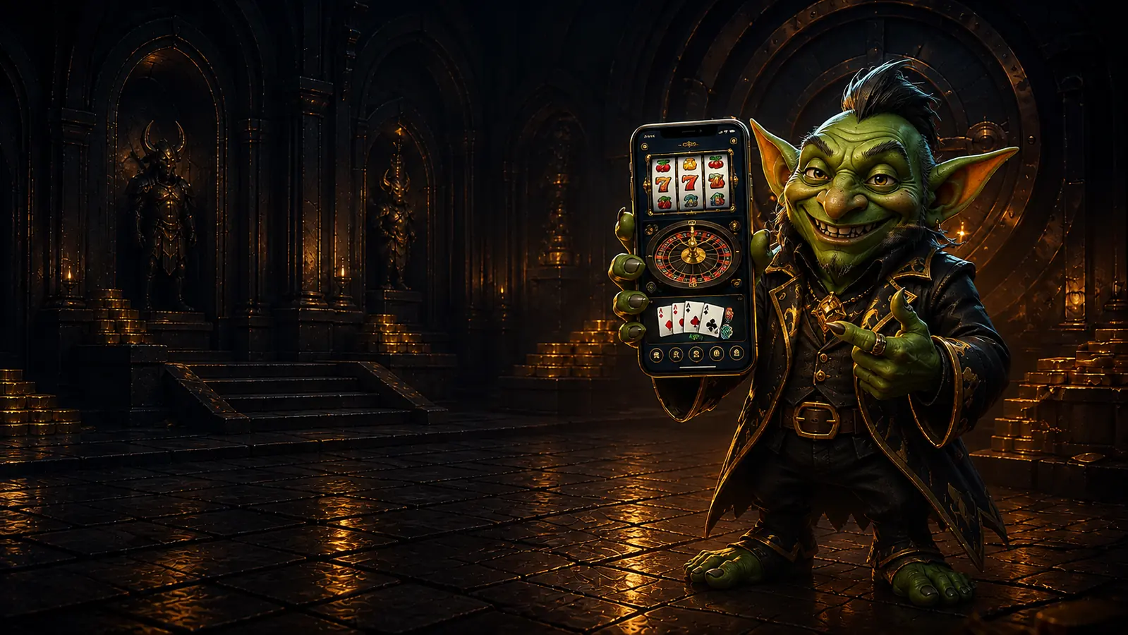 HellSpin Mobile Casino auf dem Smartphone